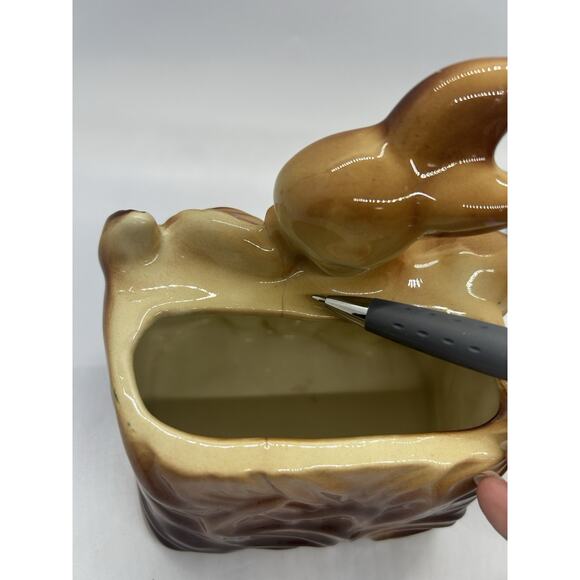 Vintage Shawnee USA Ceramic Pottery Planter Pot Deer Fawn 721 Rare Ohio - Picture 8 of 8